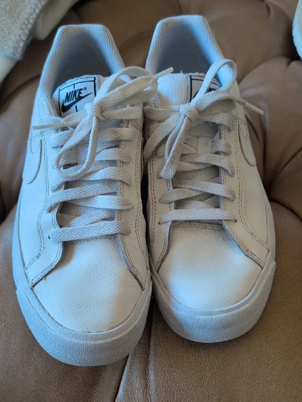 Nike Court Royale AC Triple White Women's Low-Top Athletic Sneakers